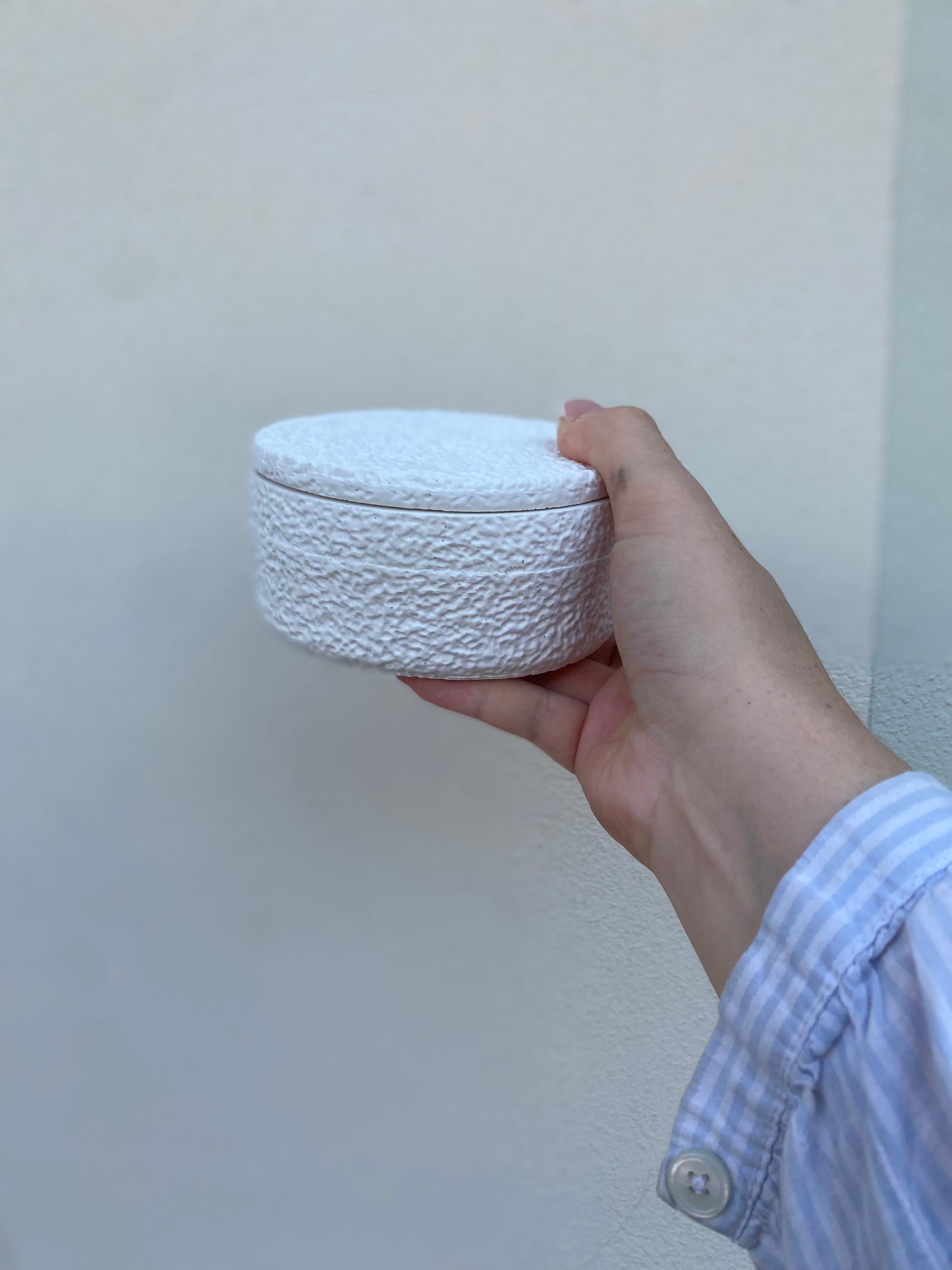Contenitore in gesso