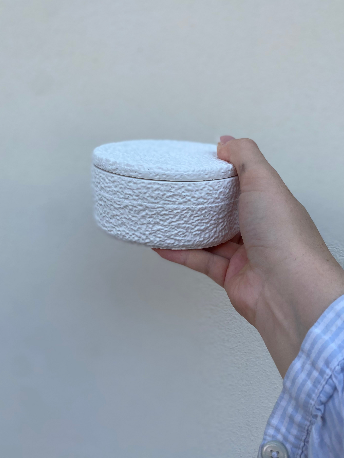 Contenitore in gesso